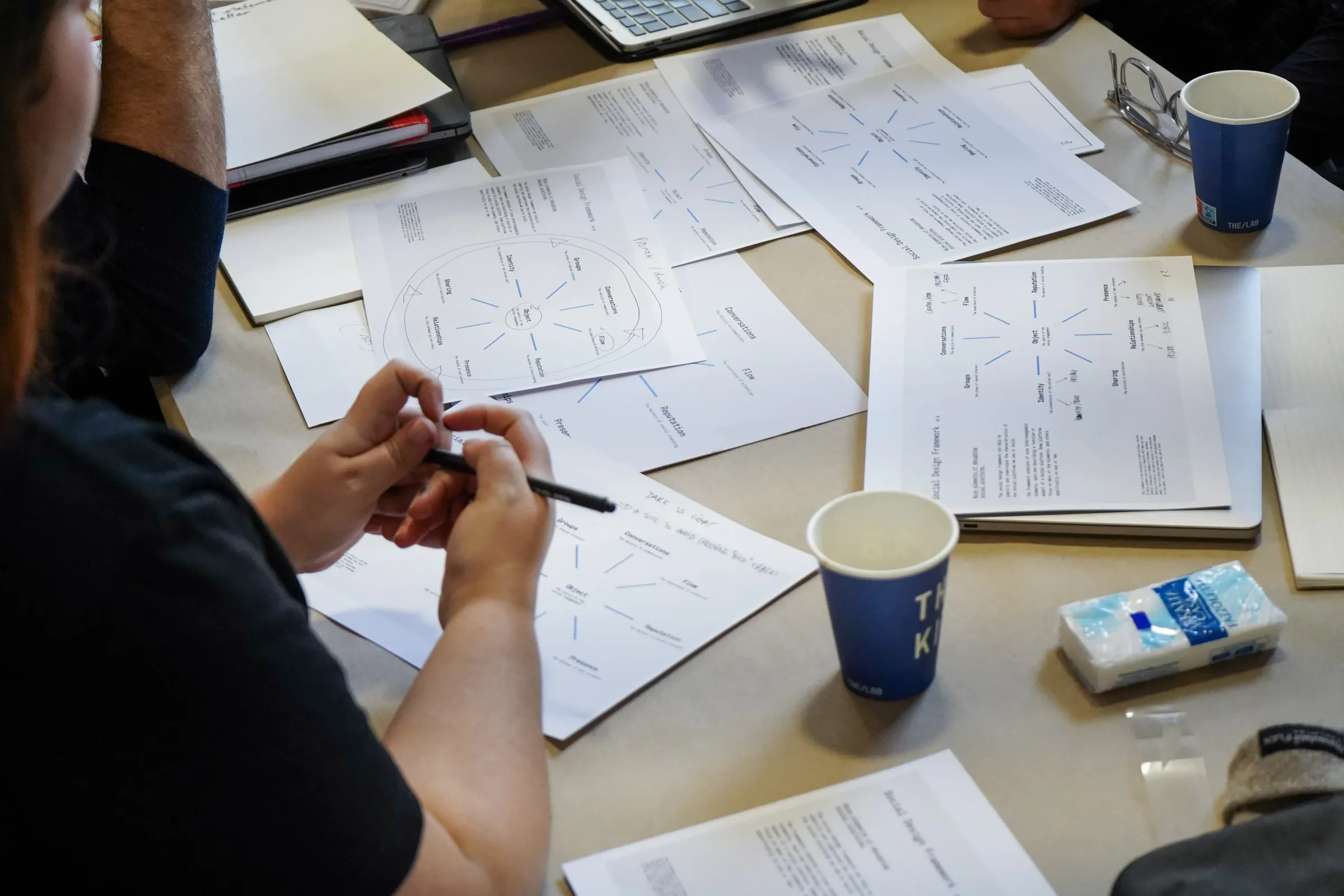 Scenes from Rebuild, focus on delivering outcomes for European social platforms.